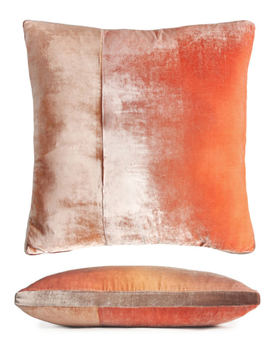 Color Block Velvet Pillows