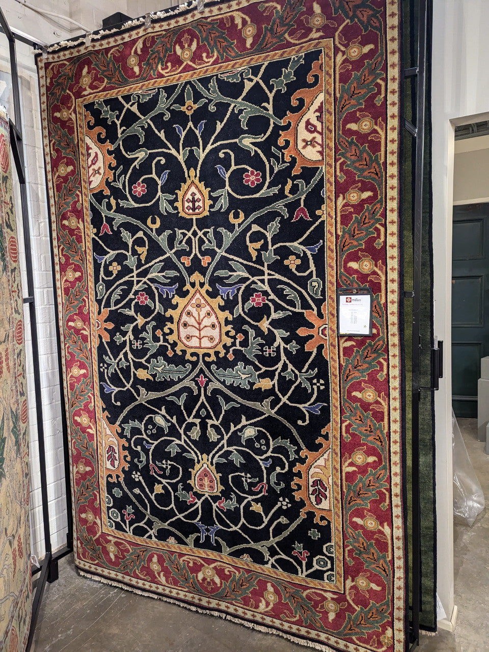 The Black Tree 6x9 Rug by Persian Carpet – The Mission Motif