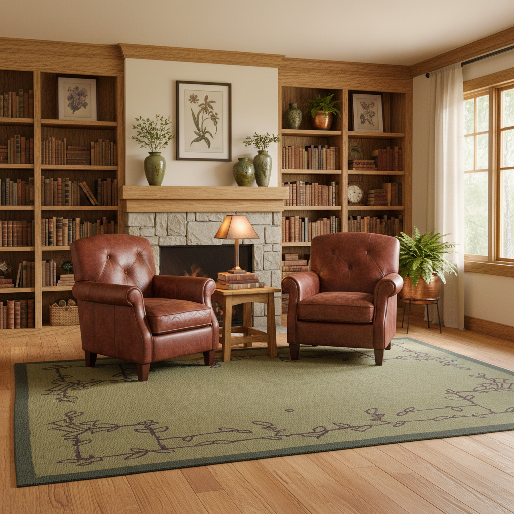 Layering Hand-Knotted Rugs With Craftsman Furniture: A Room Plan That Lasts