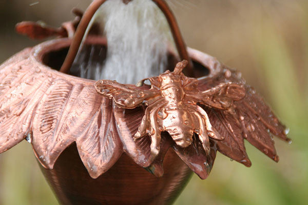 Sunflower Copper Rain Chain