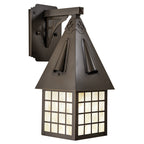 Annandale Fixed Arm Sconce with 8" Roof 1004-8