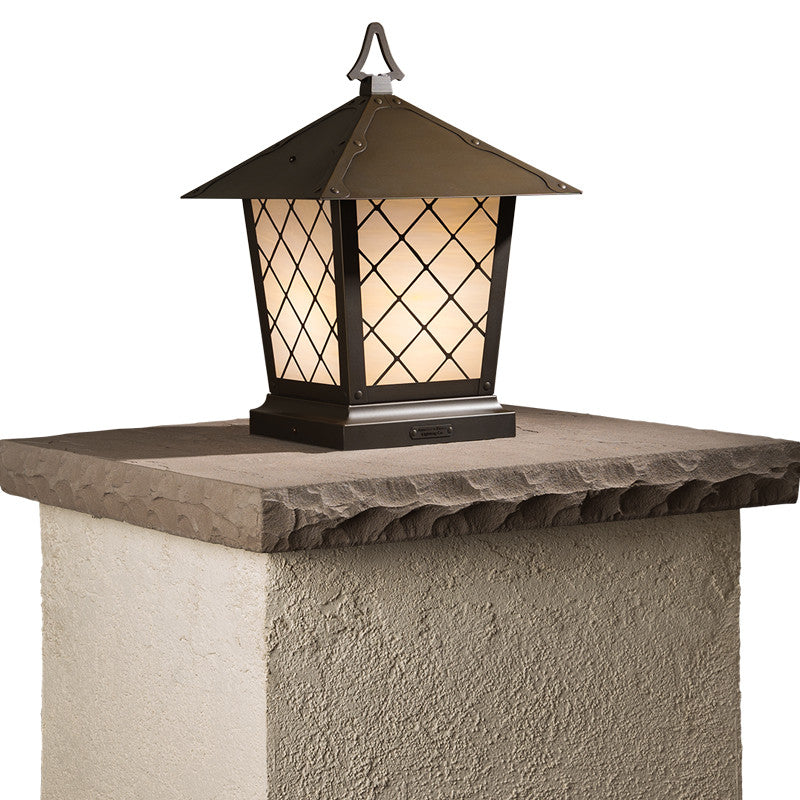 Spring Street Column Mount  with 9" Roof 1023-6