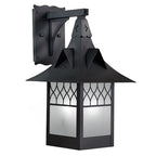 Bridgeview Fixed Arm Sconce with 6.25" Roof 1042-8
