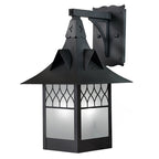 Bridgeview Fixed Arm Sconce with 8.75" Roof 1043-8