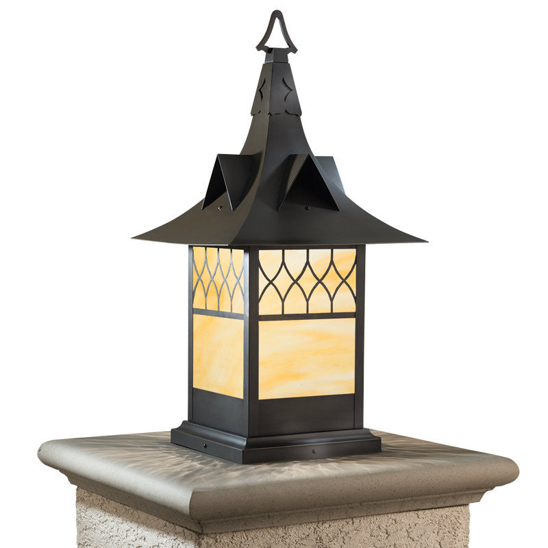 Bridgeview Column Mount with 15.75" Roof 1045-6