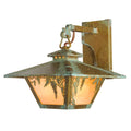 Westmoreland Hooked Arm Sconce with 17" Roof 124-1