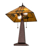 24" High Martini Mission Table Lamp