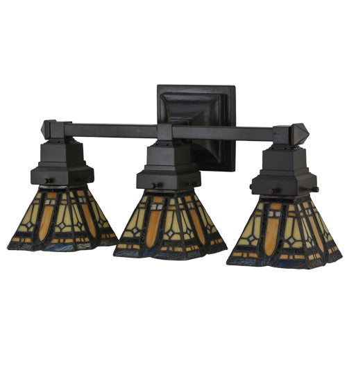 20"W Sierra Prairie Mission 3 LT Vanity Light