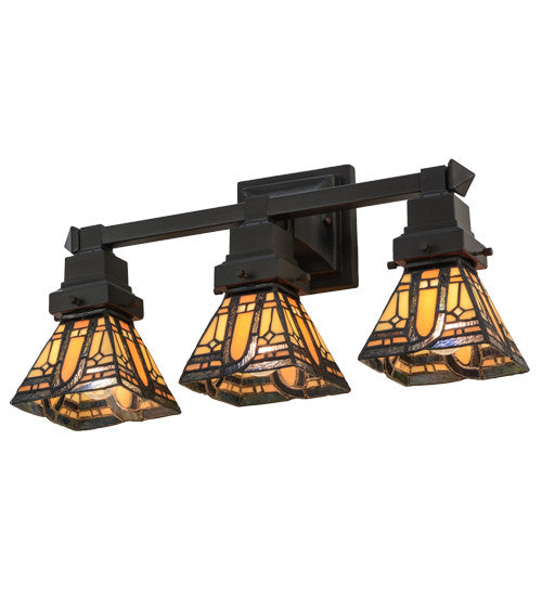20"W Sierra Prairie Mission 3 LT Vanity Light