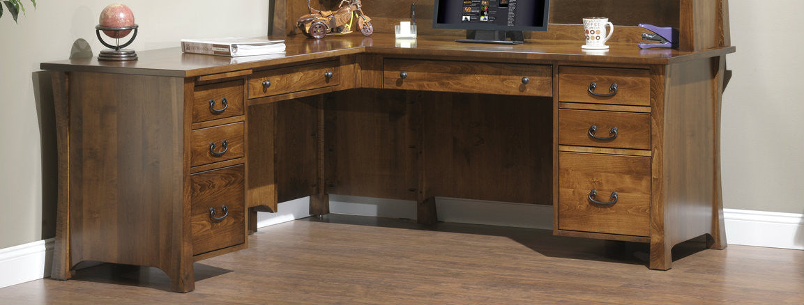 Woodbury L-Desk YT-1550