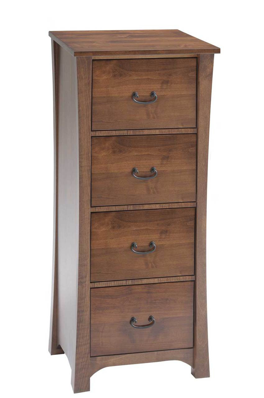 Woodbury 4 Drawer File Cabinet