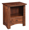 Olde Town Mission 1 Drawer Night Stand 1645-JF