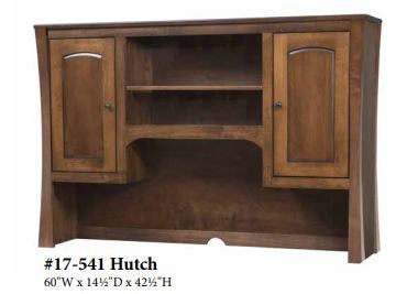 Woodbury 60" Pencil Wall Desk 17-577