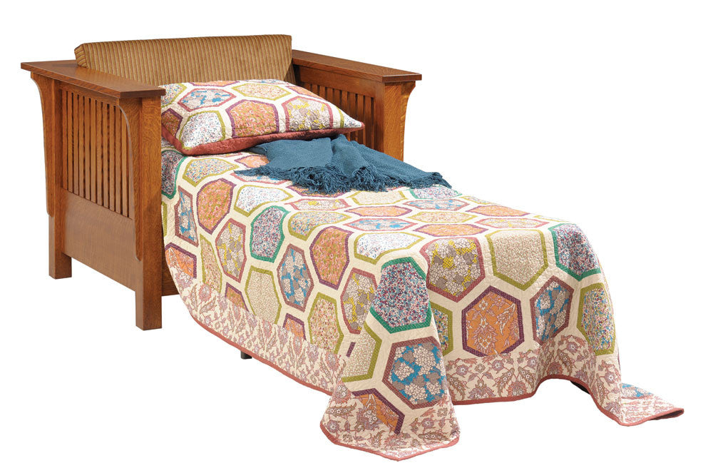 Mission Sleeper Chair with 24" Mattress