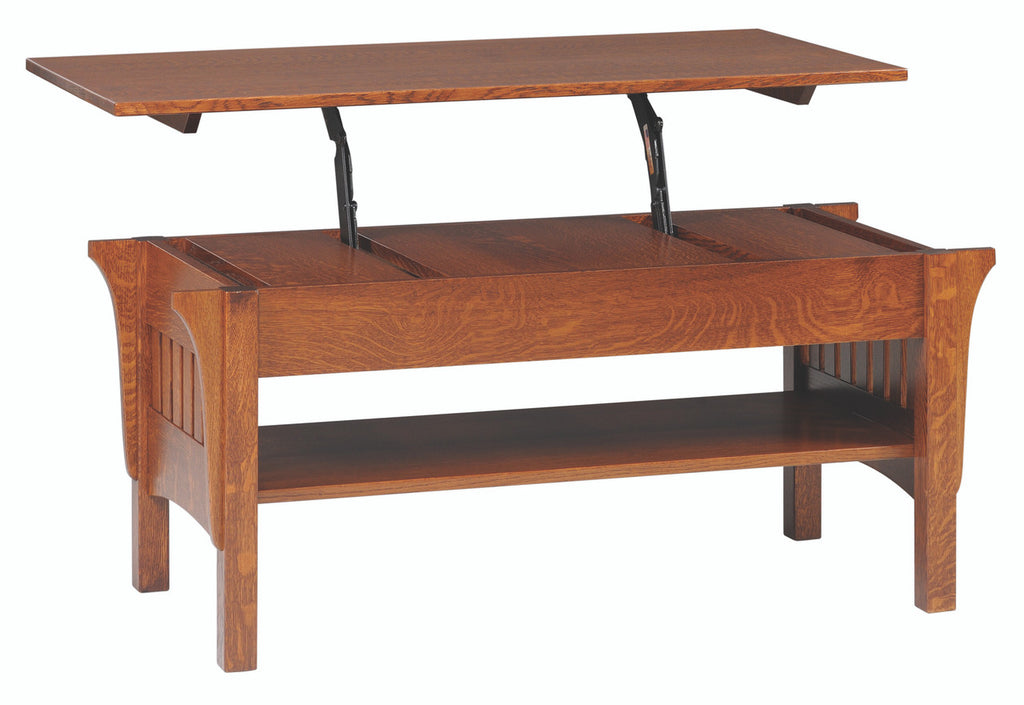 Mission Coffee Table with Lift Top