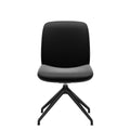Stressless Bay Low Back Dining Chair – D350 - Without Arms - Paloma Black - Matte Black base