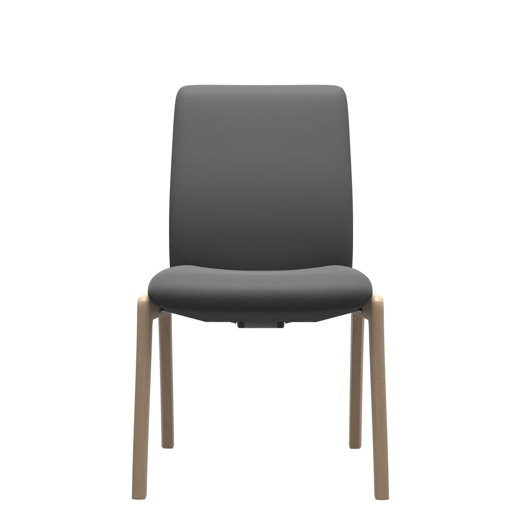 Stressless Laurel Low Back Dining Chair – D100 – Without Arms, Natural legs