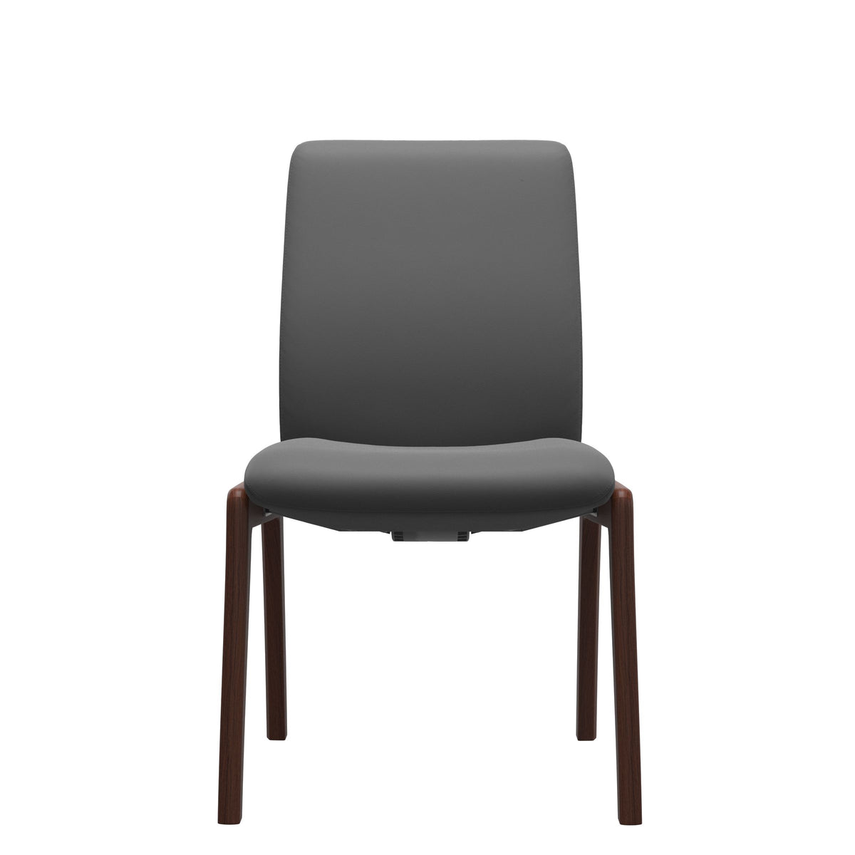Stressless Laurel Low Back Dining Chair – D100 – Without Arms, Walnut legs