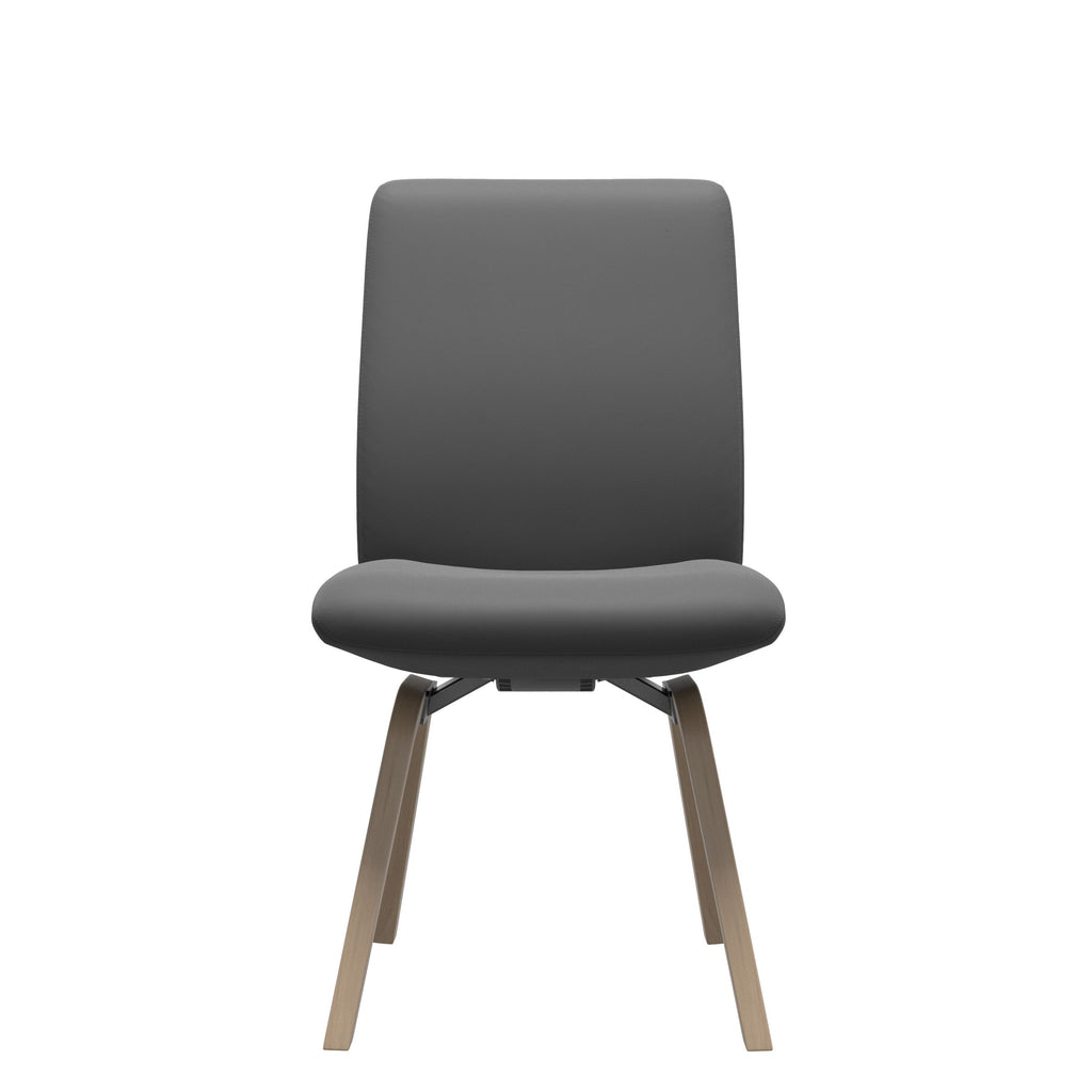 Stressless Laurel Low Back Dining Chair – D200 – Without Arms, Natural legs