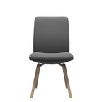 Stressless Laurel Low Back Dining Chair – D200 – Without Arms, Natural legs