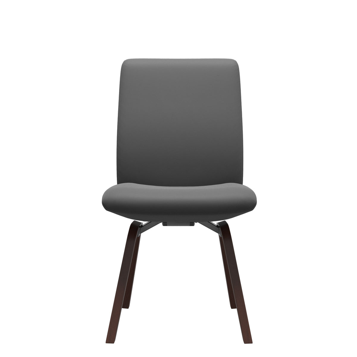 Stressless Laurel Low Back Dining Chair – D200 – Without Arms, Walnut legs