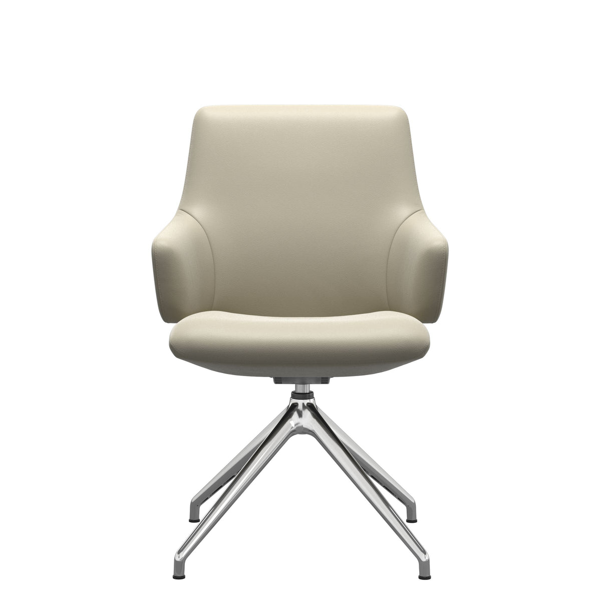Stressless Laurel Low Back Swivel Dining Chair – D350 with Auto-return