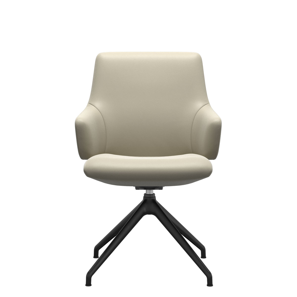 Stressless Laurel Low Back Swivel Dining Chair – D350 with Auto-return