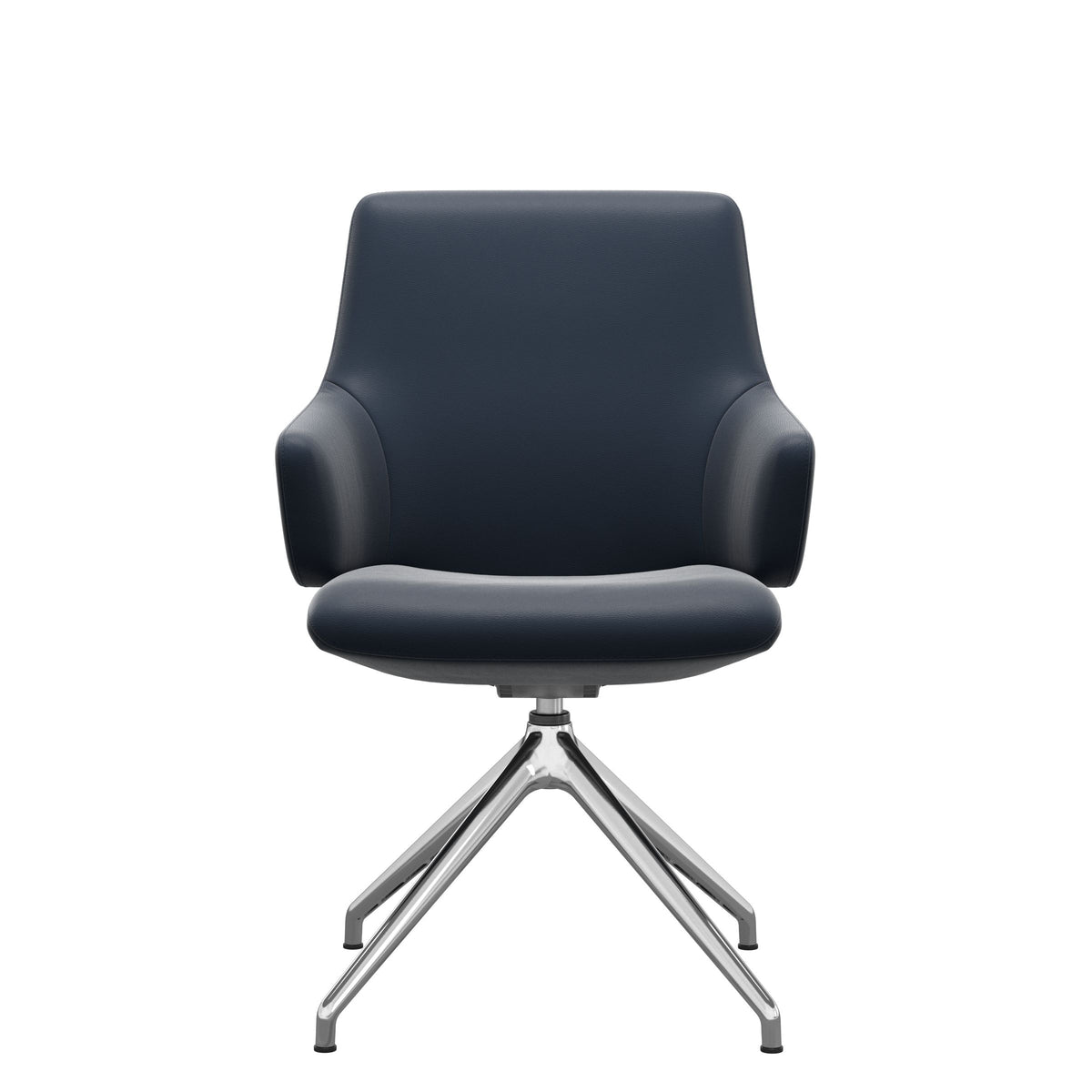 Stressless Laurel Low Back Swivel Dining Chair – D350 with Auto-return