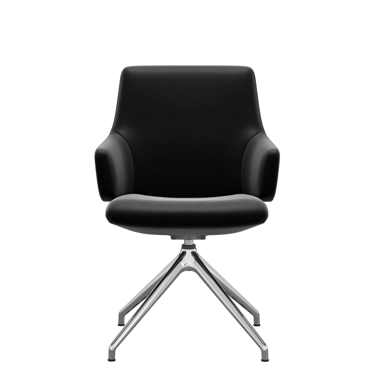 Stressless Laurel Low Back Swivel Dining Chair – D350 with Auto-return