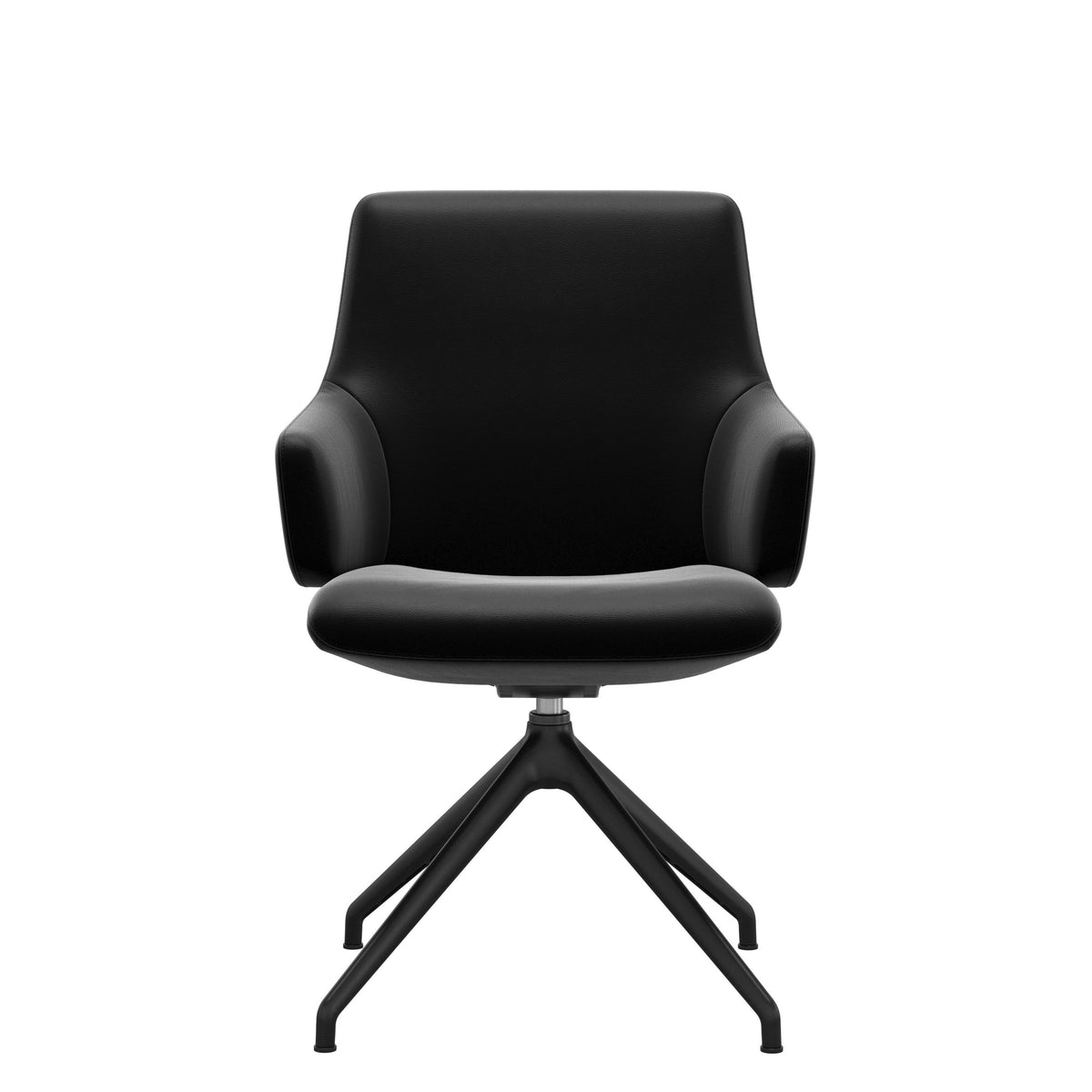 Stressless Laurel Low Back Swivel Dining Chair – D350 with Auto-return