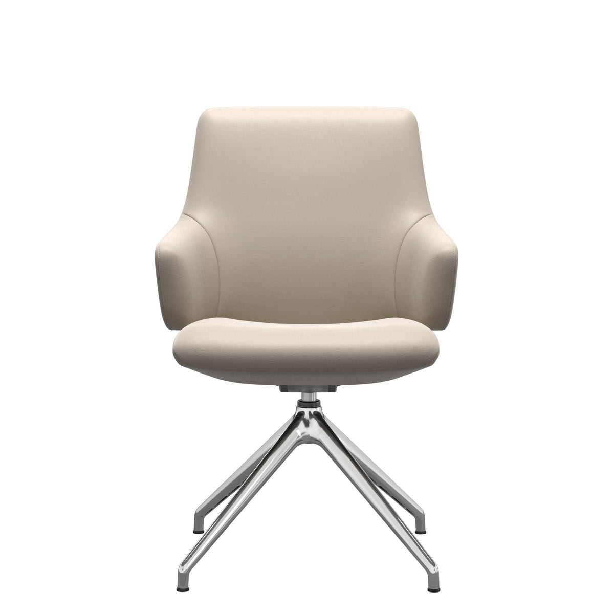 Stressless Laurel Low Back Swivel Dining Chair – D350 with Auto-return