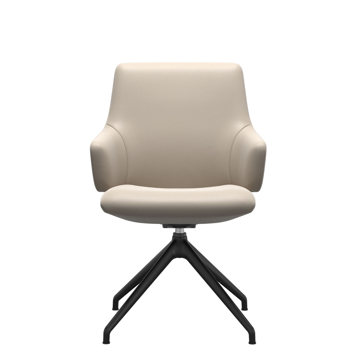 Stressless Laurel Low Back Swivel Dining Chair – D350 with Auto-return