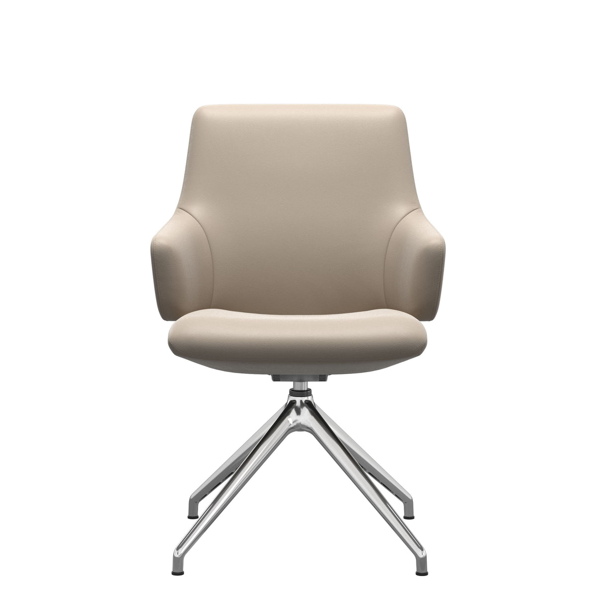 Stressless Laurel Low Back Swivel Dining Chair – D350 with Auto-return