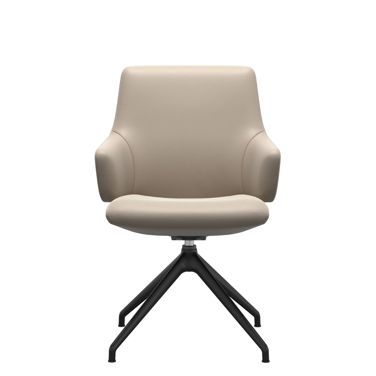 Stressless Laurel Low Back Swivel Dining Chair – D350 with Auto-return