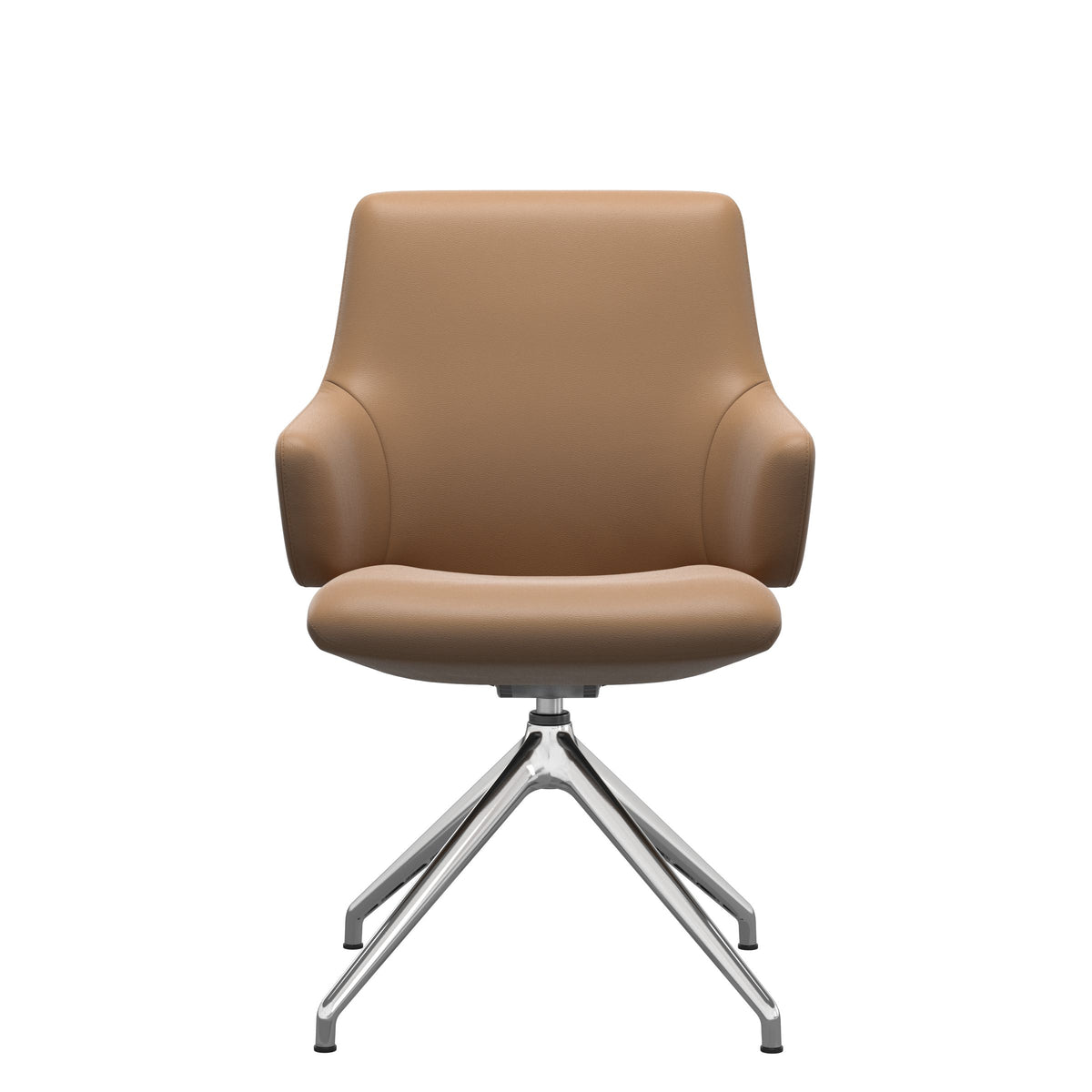 Stressless Laurel Low Back Swivel Dining Chair – D350 with Auto-return