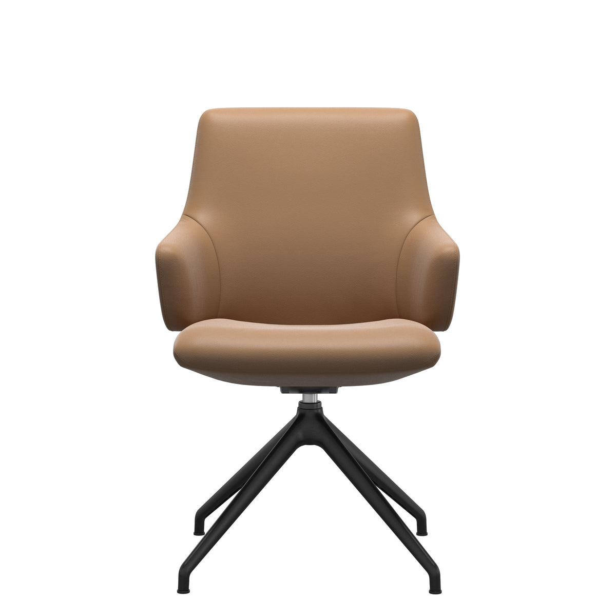 Stressless Laurel Low Back Swivel Dining Chair – D350 with Auto-return