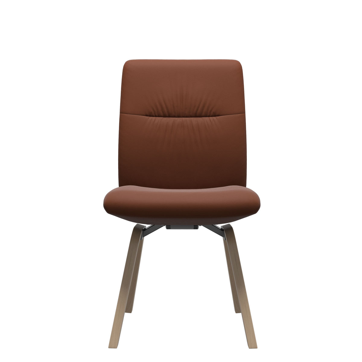 Stressless Mint Low Back Dining Chair – D200 - Without Arms - Paloma Copper - Natural legs