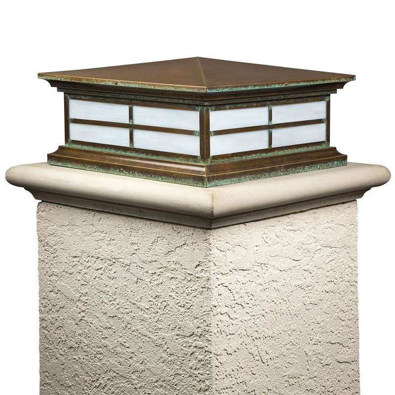 Hampton Shallow Column Mount with 21" Roof  2206-61-W14