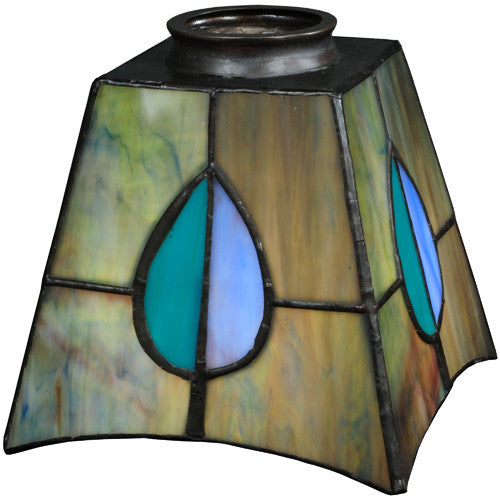 20"W Mackintosh Leaf 3 LT Vanity Light