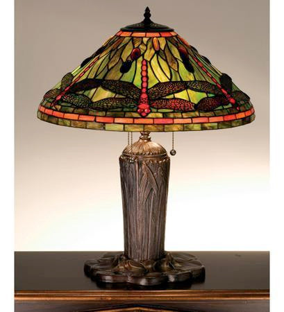 25"H Tiffany Dragonfly Table Lamp 26680-M