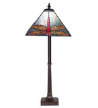 23" High Prairie Dragonfly Buffet Lamp