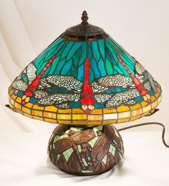 Mosaic Dragonfly Table Lamp 27159-M