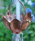 Buddha Cup Copper Rain Chain