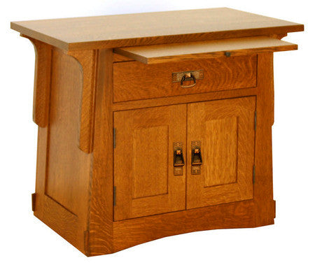 Aurora Crofter Door Nightstand with Pullout