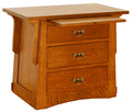 Aurora Crofter 3-Drawer Nightstand with Pullout