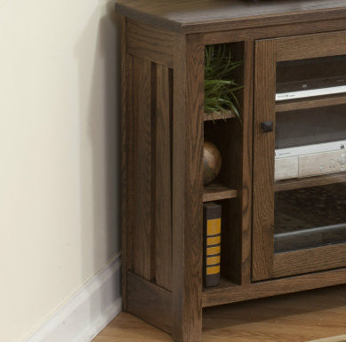 Mission Canted Corner TV Console 30-Hope-4S