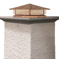 Mariposa Shallow Column Mount with 12" Roof 393-61