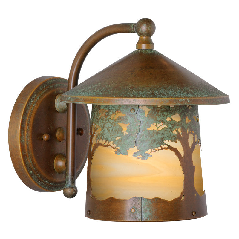 Huntington Curved Arm Mount with 10" Roof  414-1