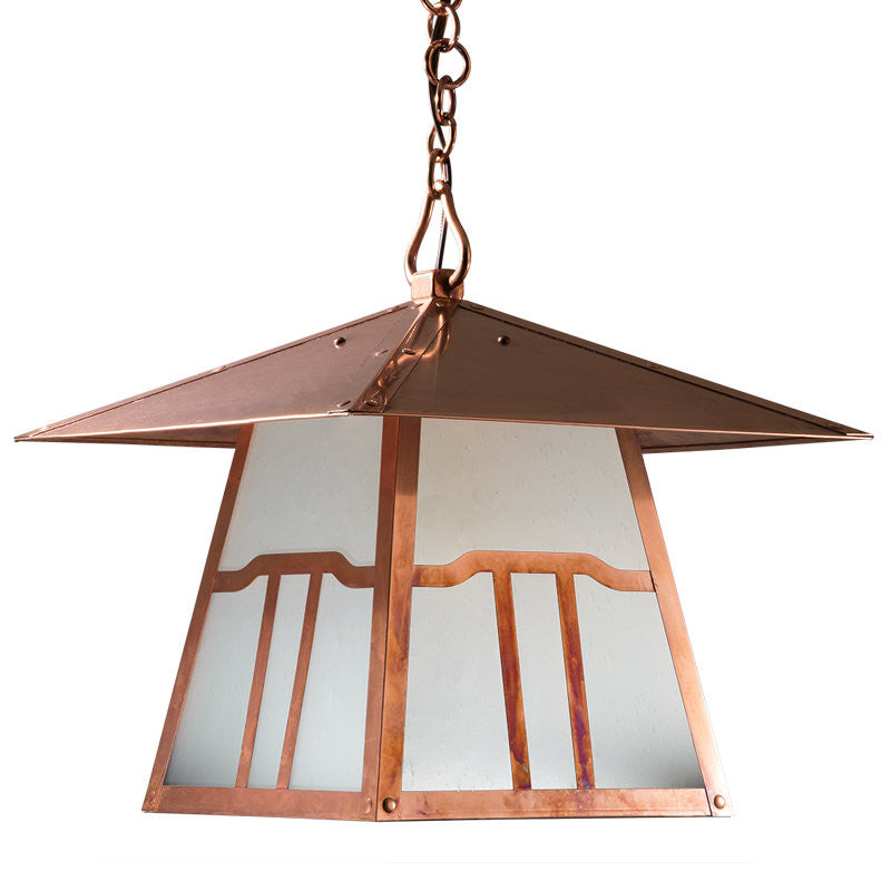 Palisades Chain Mount Pendant with 18" Roof 425-4