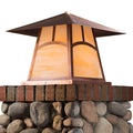 Palisades Column Mount with 24" Roof 427-6